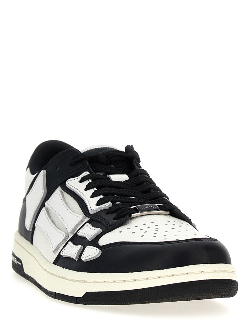 'Skel Top Low' sneakers PXMFS002BLACKWHITE AMIRI White/Black