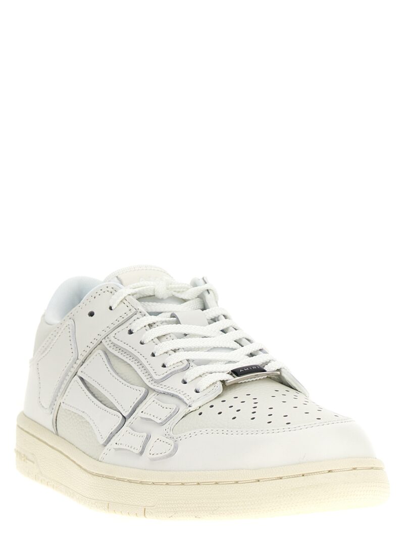 'Skel Top Low' sneakers PXMFS006WHITEWHITEVINTAGE AMIRI White