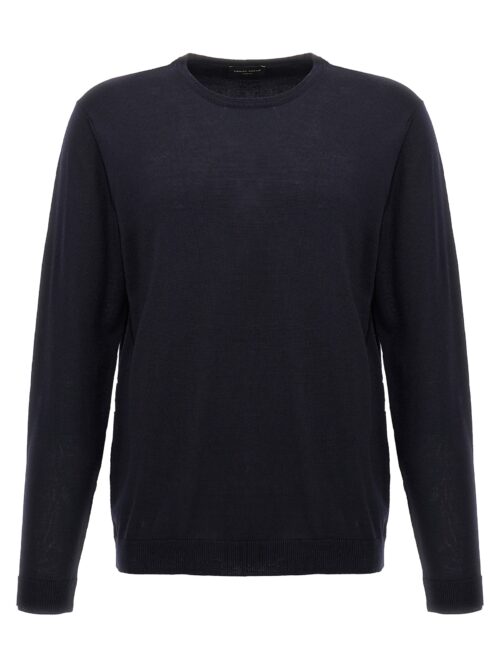 Crew-Neck Sweater ROBERTO COLLINA Blue