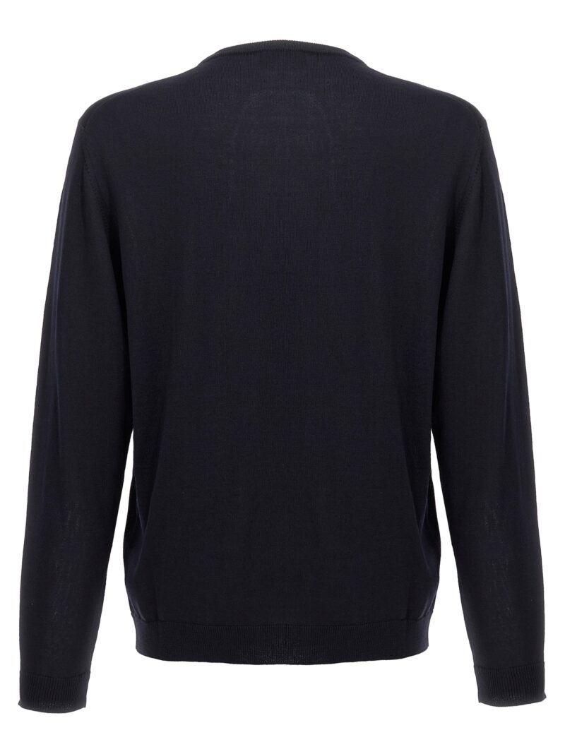 Crew-Neck Sweater RA0100110 ROBERTO COLLINA Blue