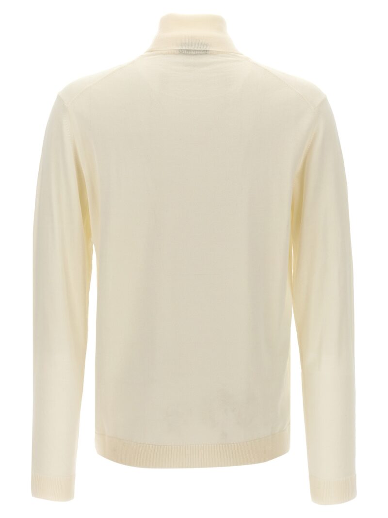 Wool turtleneck sweater RA010032 ROBERTO COLLINA White