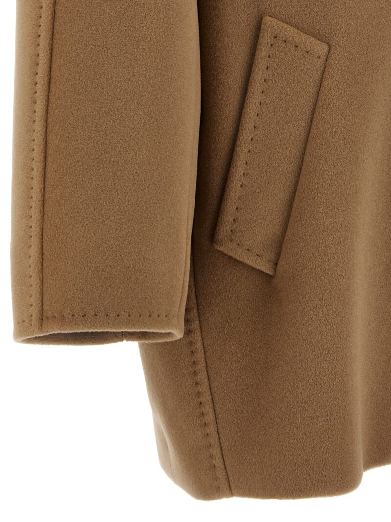 '101801 Icon Coat' coat 90% virgin wool 10% cashmere MAX MARA Beige