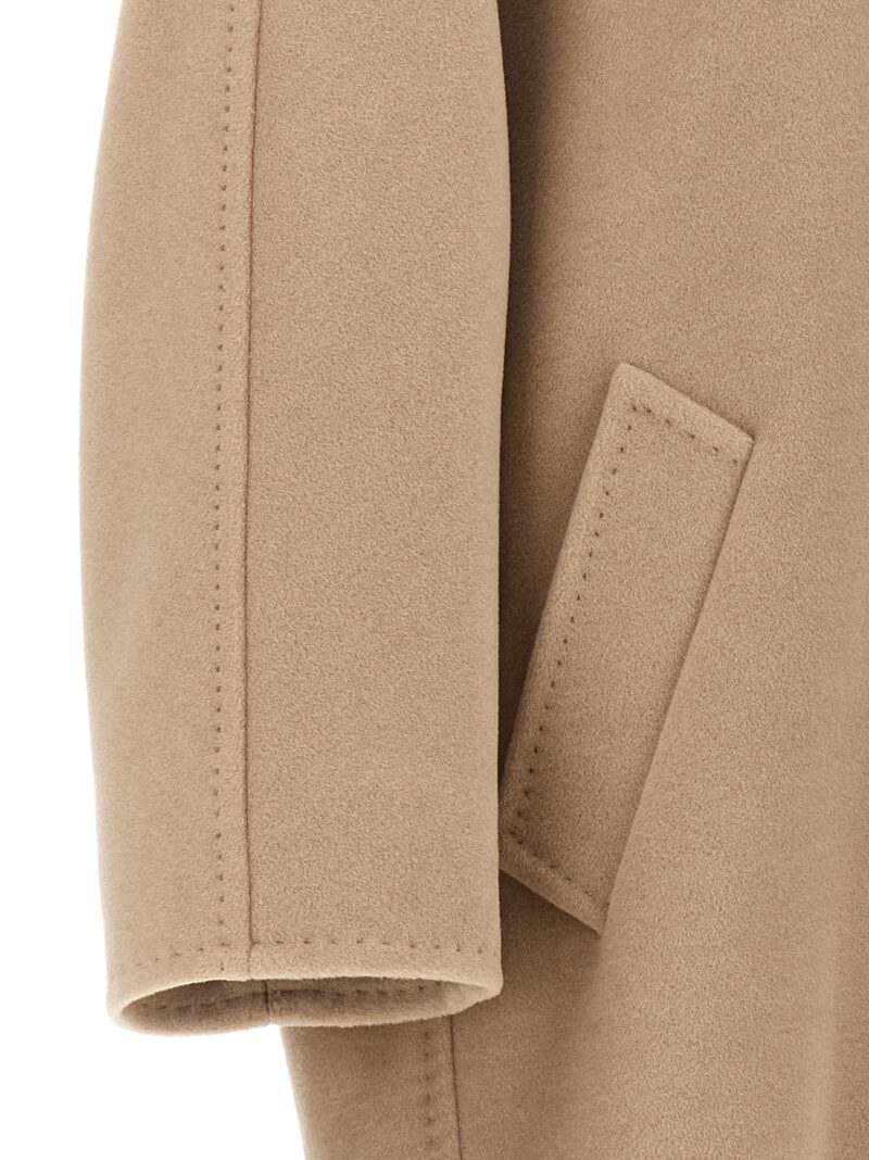 '101801 Icon Coat' coat 90% virgin wool 10% cashmere MAX MARA Beige