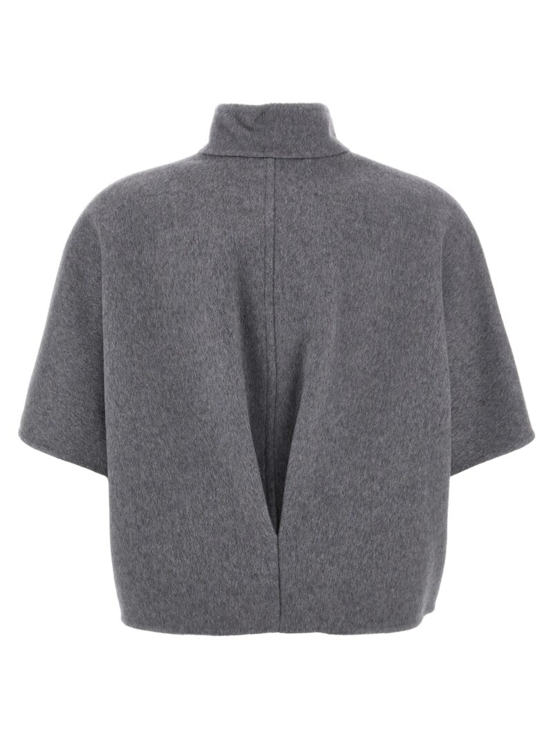 'Roll' cape ROLL001 MAX MARA Gray