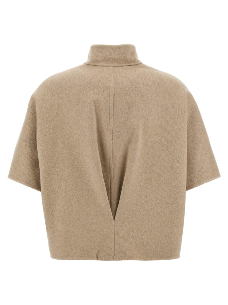 'Roll' cape ROLL032 MAX MARA Beige