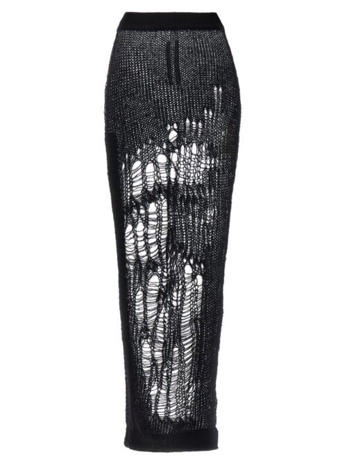 'Spider Ziggy' skirt RICK OWENS Black