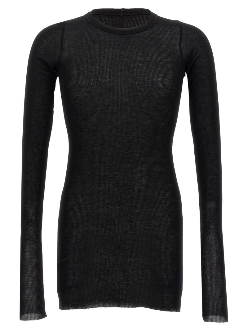 'Rib Ls T' T-shirt RICK OWENS Black