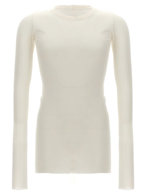 'Rib Ls T' T-shirt RICK OWENS White