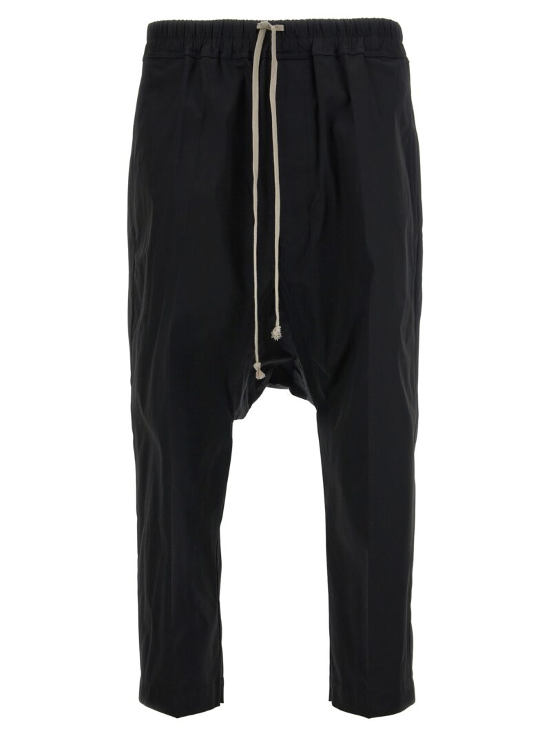 'Drawstring Cropped' pants RICK OWENS Black