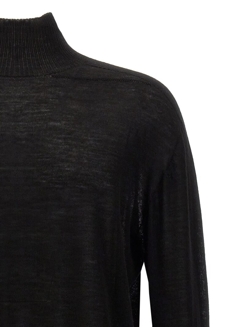 'Oversized Turtle' sweater Man RICK OWENS Black