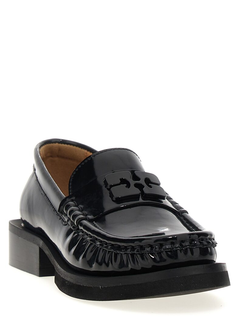 'Butterfly' loafers S2635099 GANNI Black