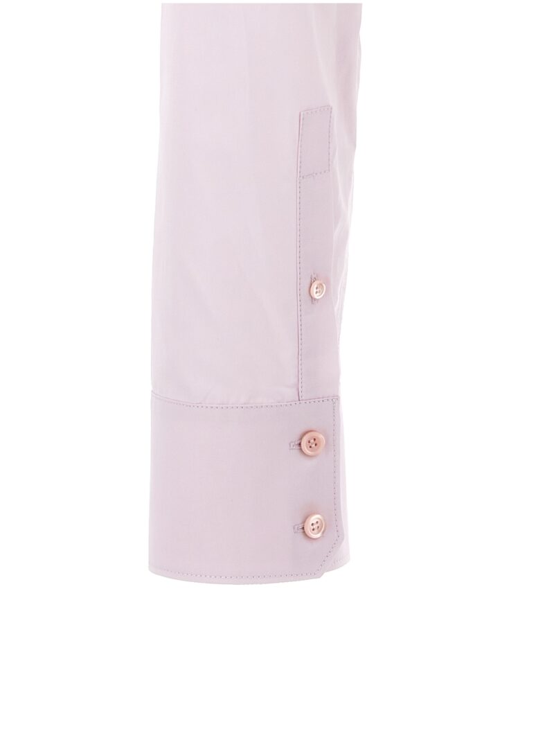 Cropped elastic logo shirt Woman LOEWE Pink