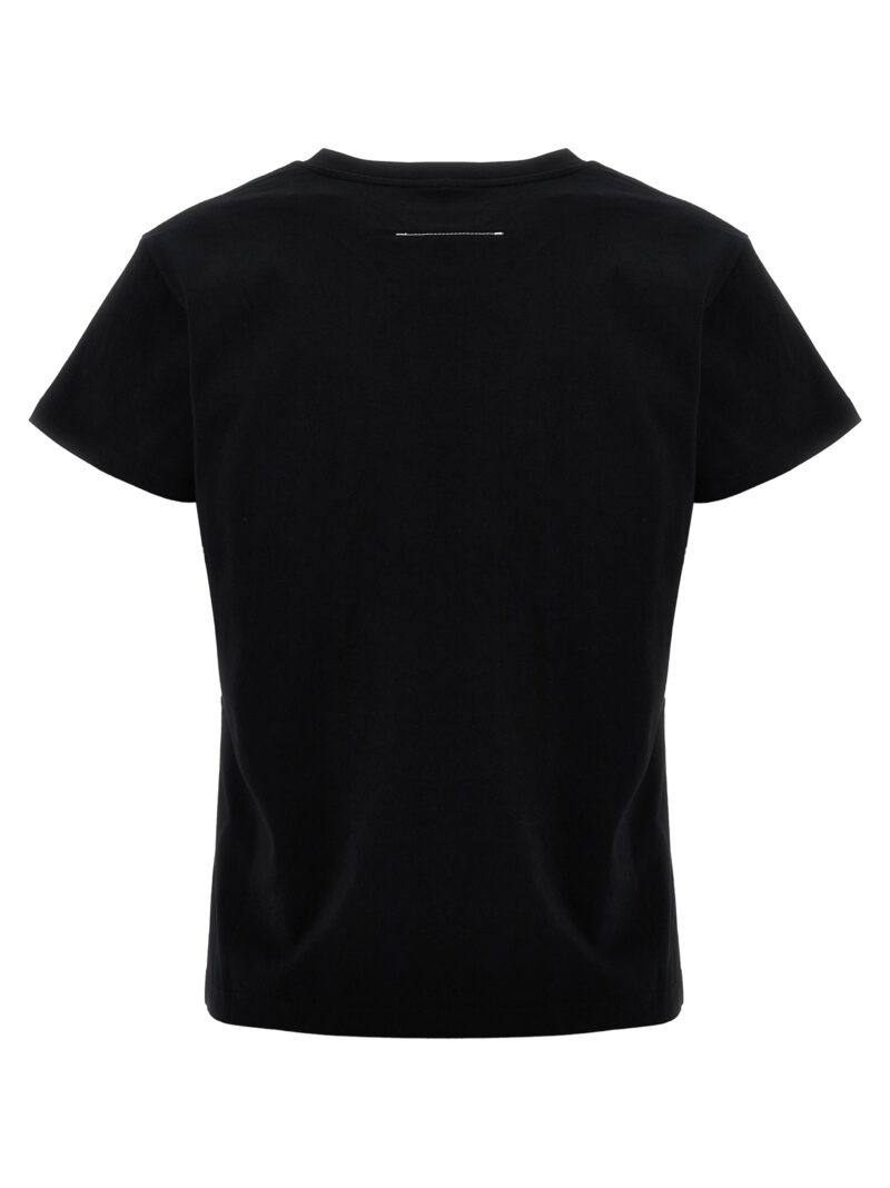 Logo label T-shirt S52GC0327S24312900 MM6 MAISON MARGIELA Black