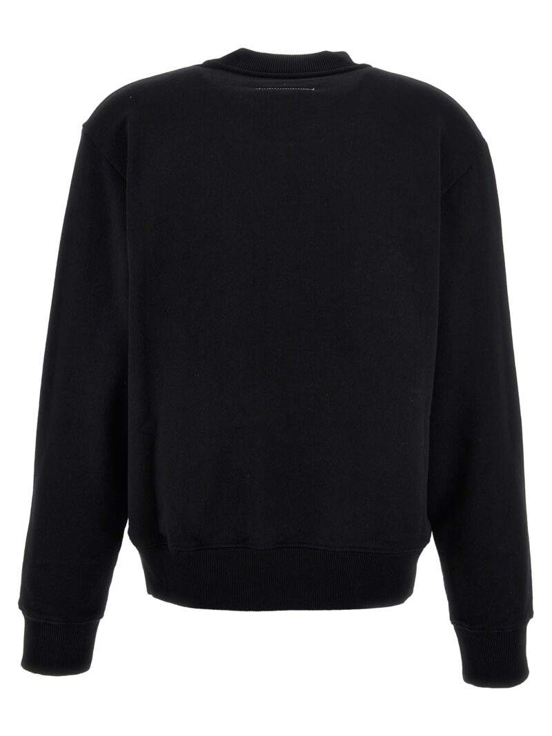 Logo patch sweatshirt S52GU0232M25003900 MM6 MAISON MARGIELA Black