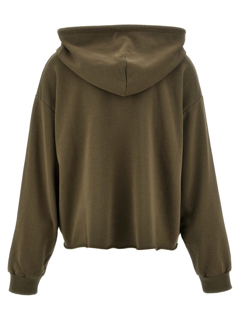 Logo label hoodie S52GU0235S25606741 MM6 MAISON MARGIELA Green