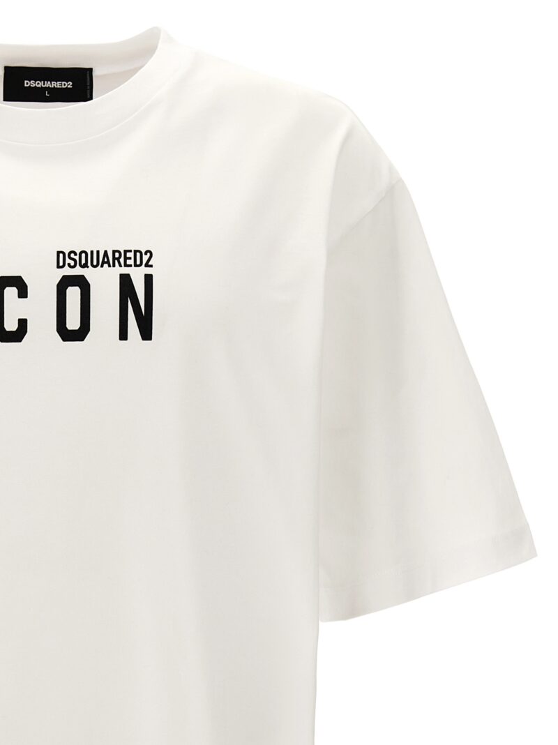 Logo print T-shirt Man DSQUARED2 White