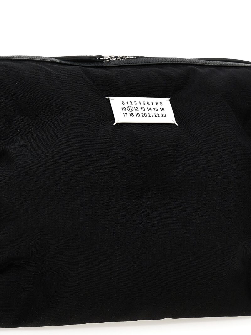 'Computer Messenger Slam Glam' crossbody bag Man MAISON MARGIELA Black