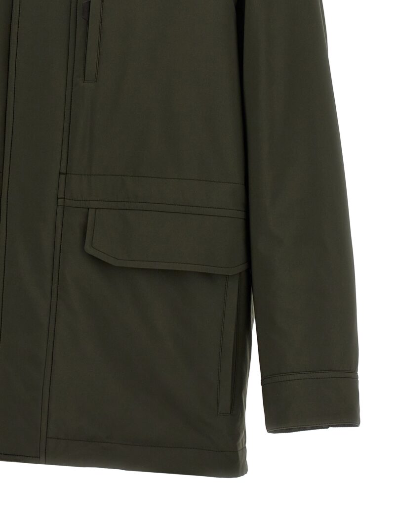 'Field' jacket 100% polyester BRIONI Green