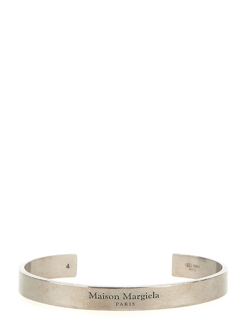 'Logo Reference' bracelet MAISON MARGIELA Silver