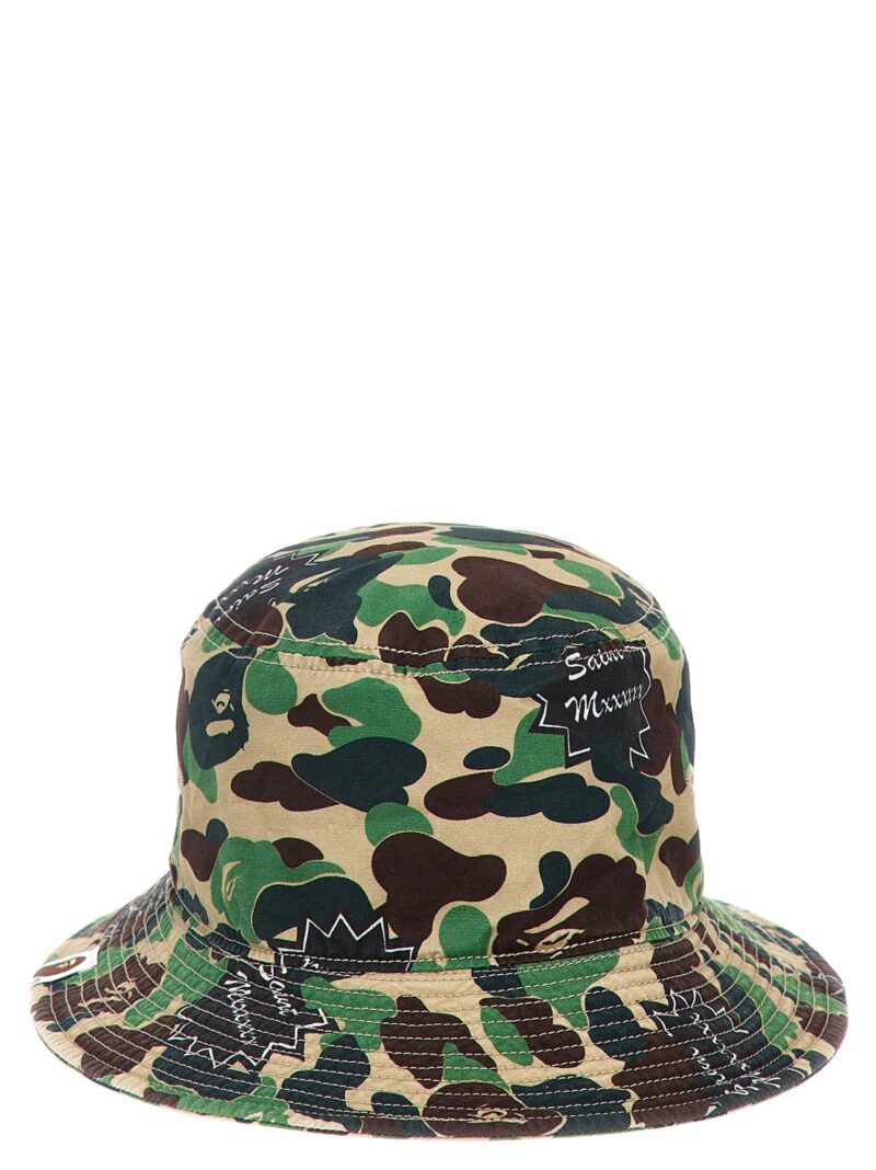 Saint Michael x A Bathing Ape bucket hat Man SAINT MXXXXXX Multicolor