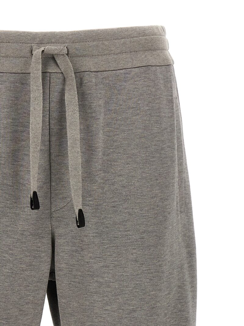 Worked joggers Man BRIONI Gray