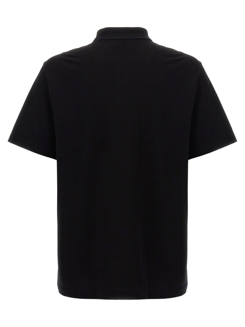 Logo embroidery polo shirt UJPG0LPA6271000 BRIONI Black