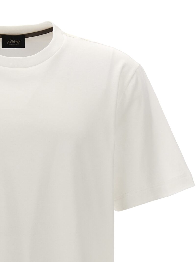 Cotton t-shirt Man BRIONI White