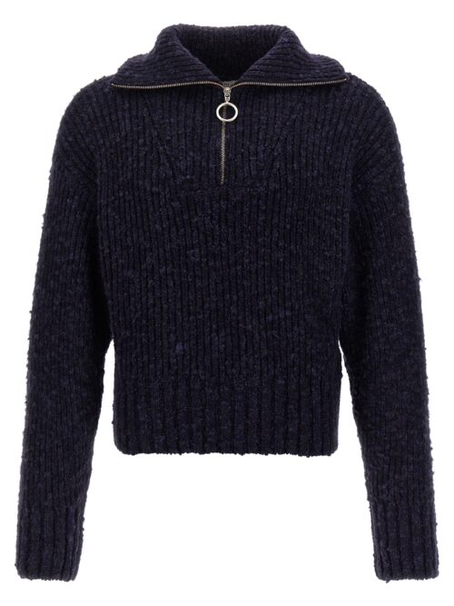 Half zip sweater AMI PARIS Blue