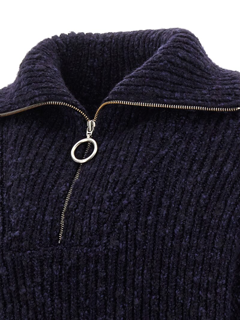 Half zip sweater 96% wool