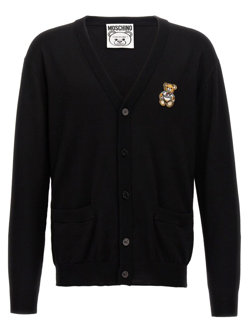 'Teddy' cardigan MOSCHINO Black