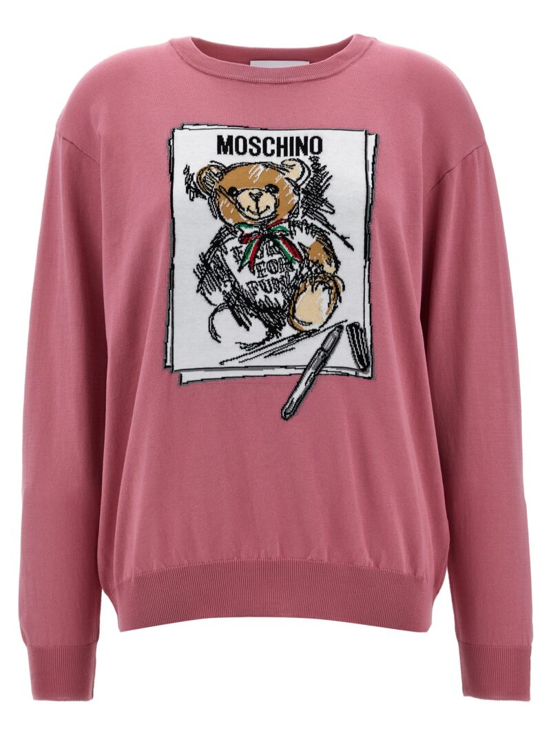 'Teddy' sweater MOSCHINO Pink