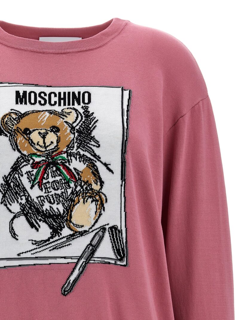 'Teddy' sweater Woman MOSCHINO Pink