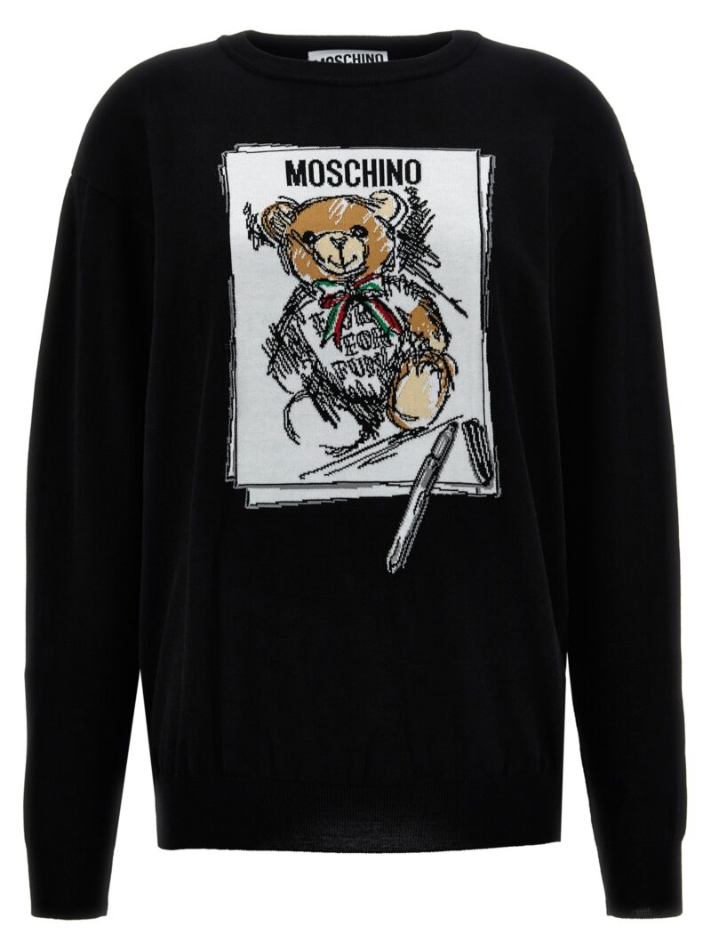 'Teddy' sweater MOSCHINO Black