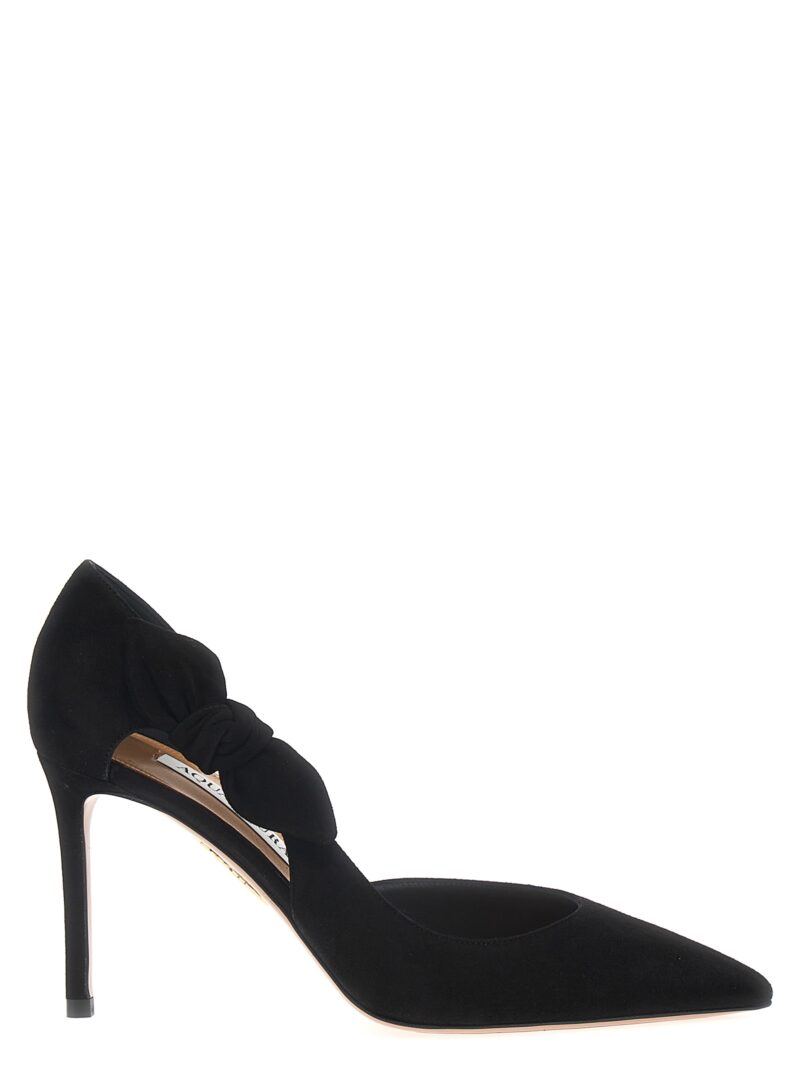 'Very Bow Tie' pumps AQUAZZURA Black