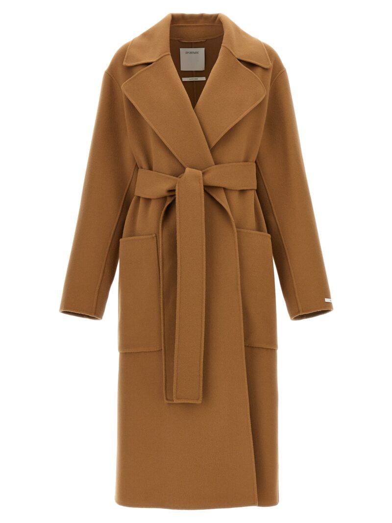 'Veleno' coat SPORTMAX Beige