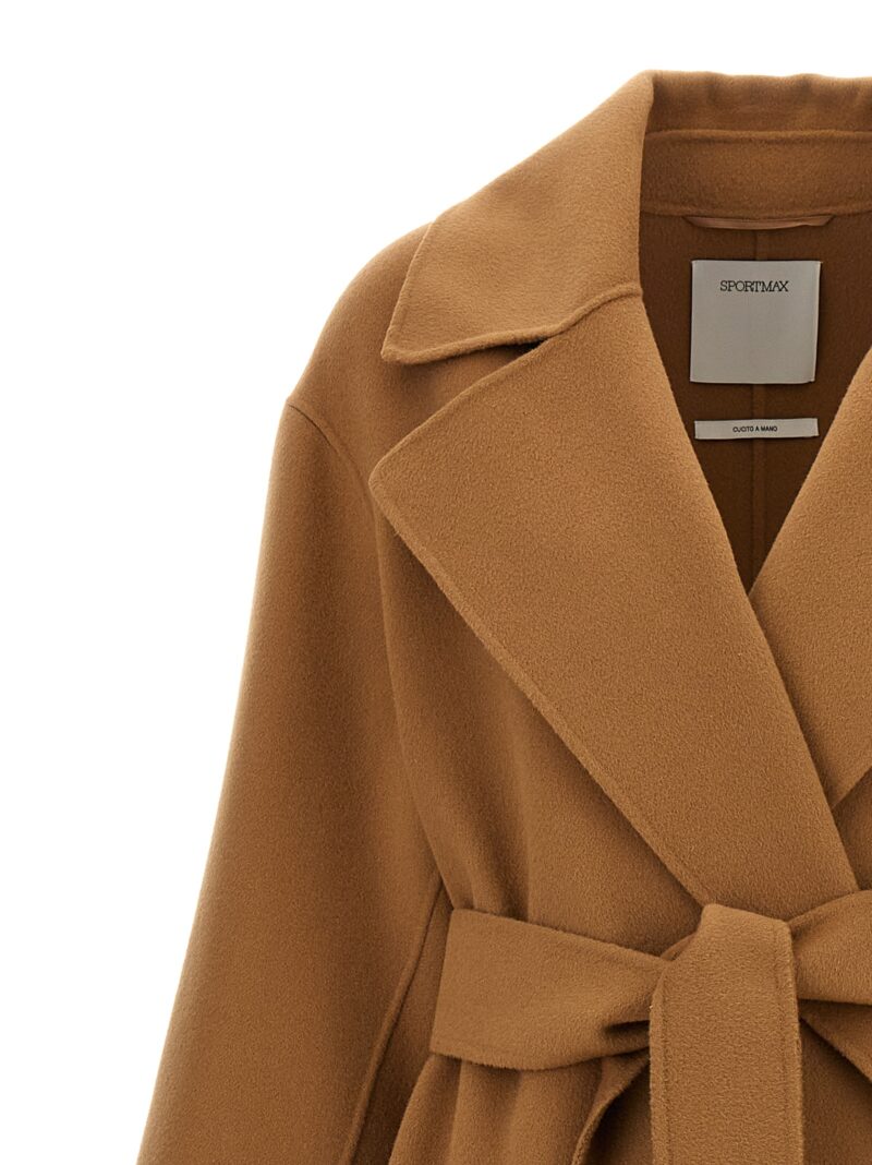 'Veleno' coat Woman SPORTMAX Beige