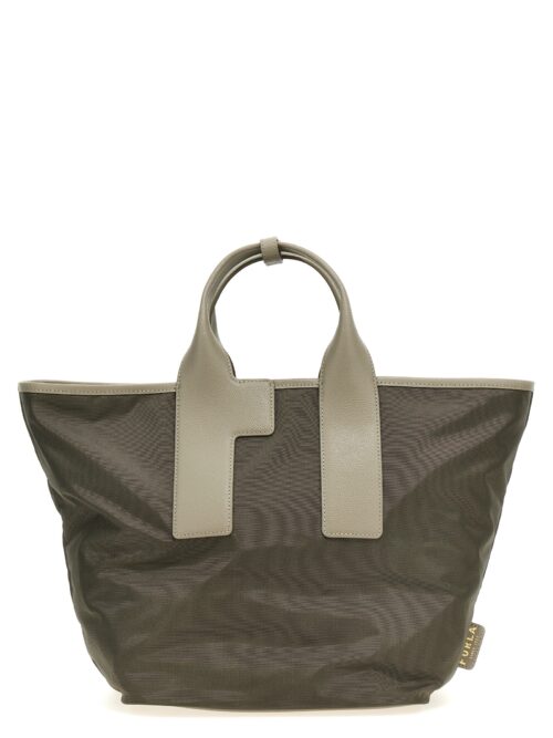 'Piuma L' shopping bag FURLA Gray
