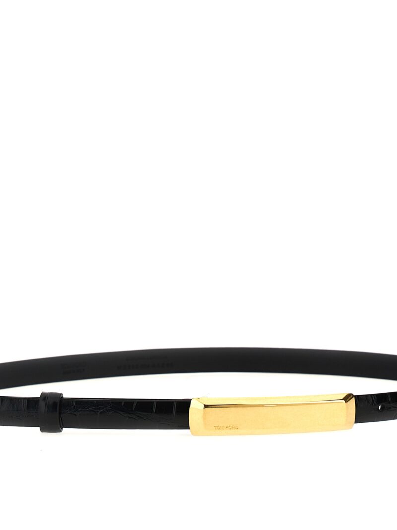 Leather belt Woman TOM FORD Black