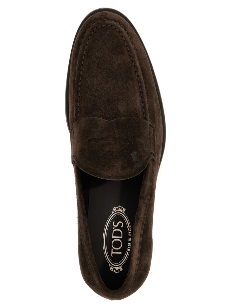 'Formale' loafers 100% calfskin leather (Bos Taurus) TOD'S Brown