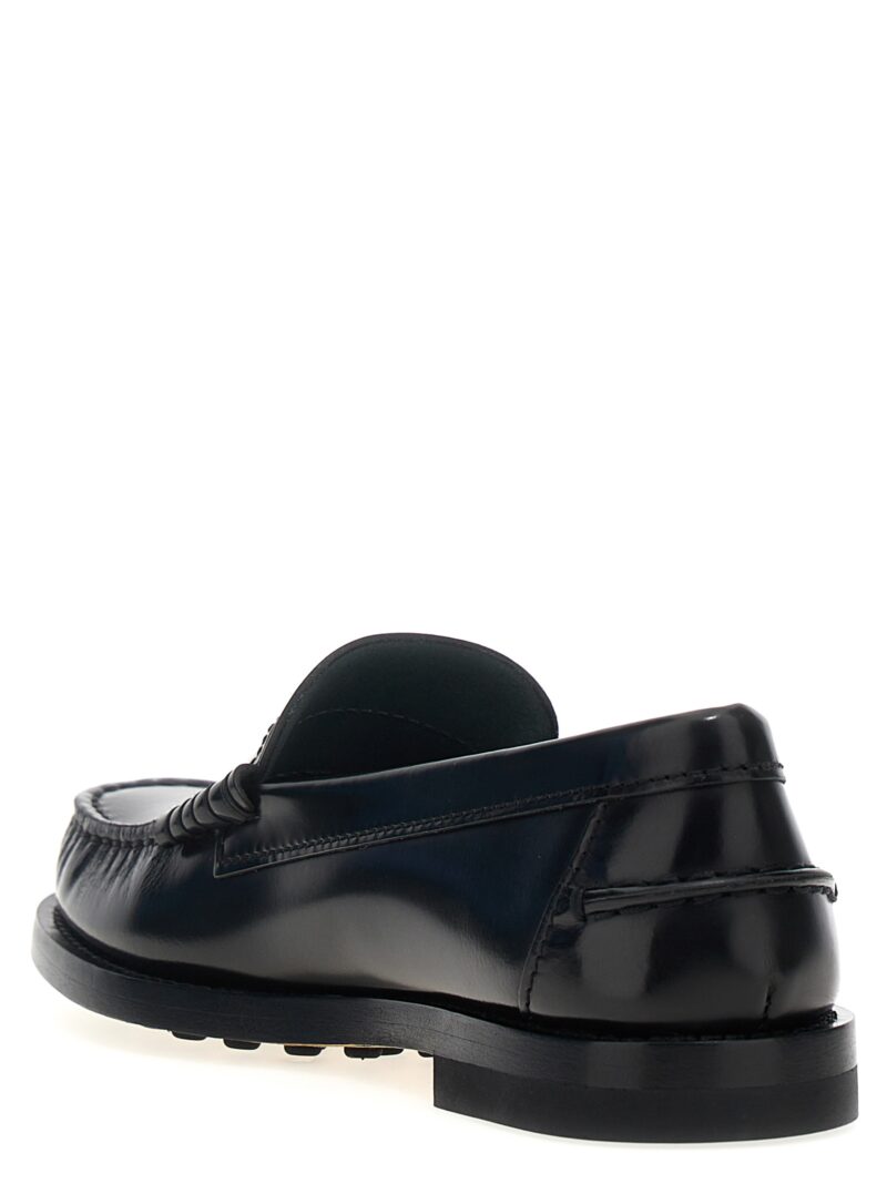 Leather loafers Woman TOD'S Black