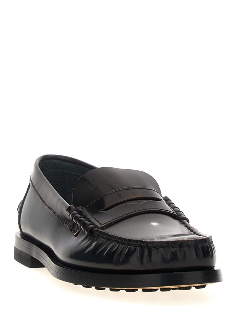 Leather loafers XXW34L0IO10TKA02HO TOD'S Black