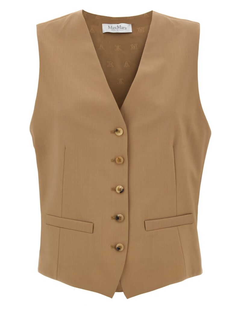 'Zuai' vest MAX MARA Beige