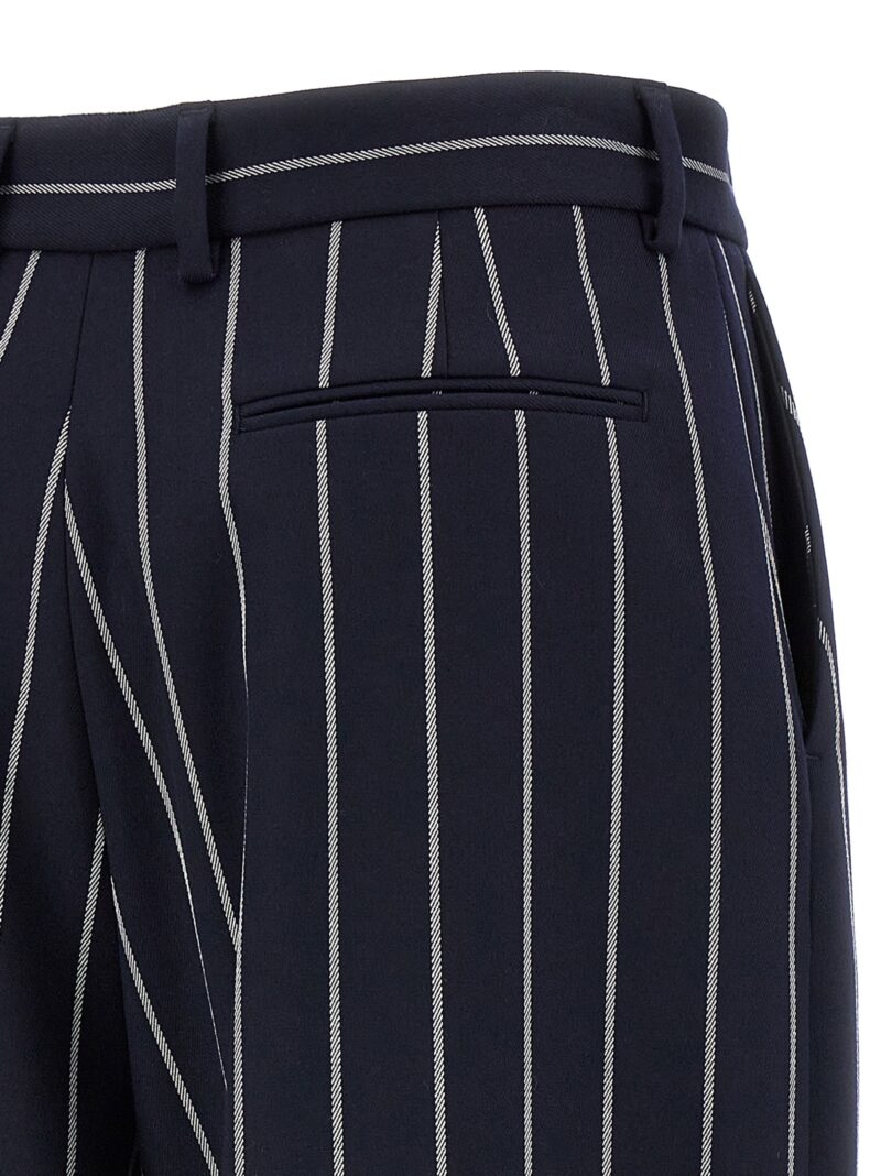 Striped pants 64% polyester 34% viscose 2% elastane GIUSEPPE DI MORABITO Blue