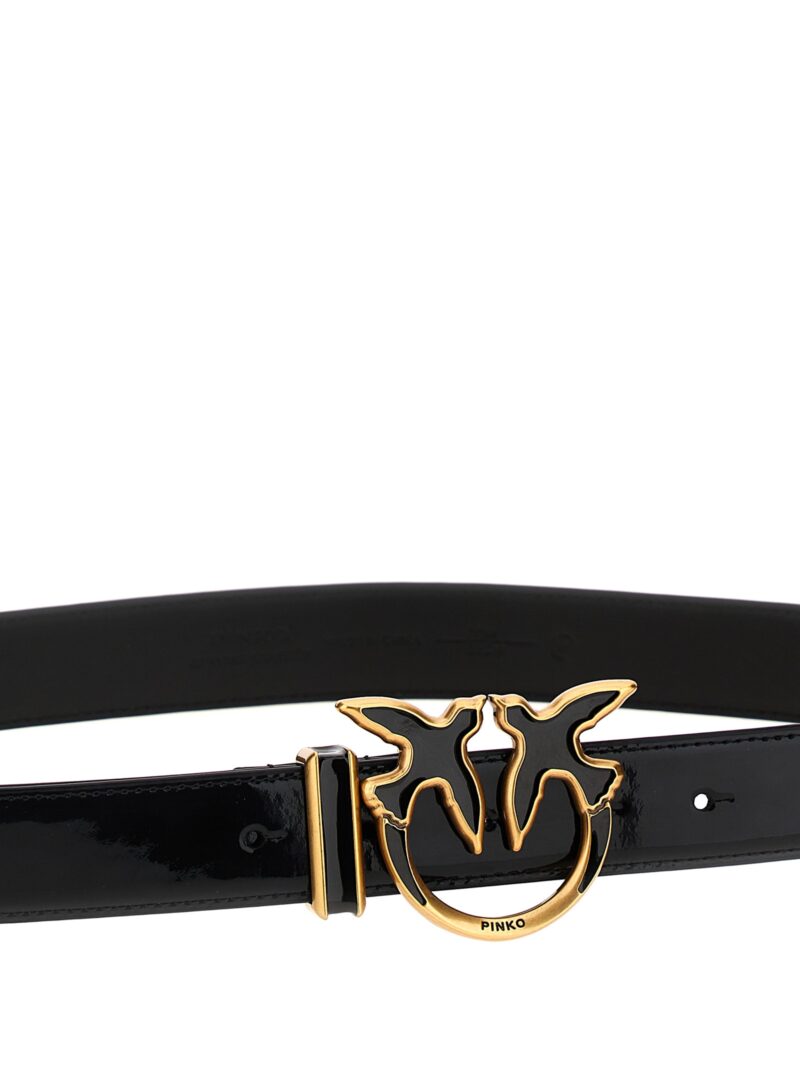 'Love Berry' belt Woman PINKO Black