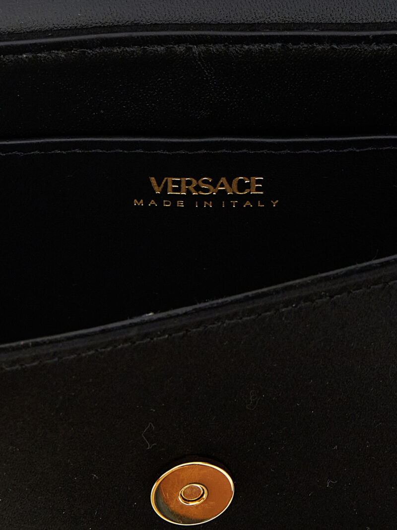 'La Medusa' clutch 72% VI 28% SE VERSACE Black