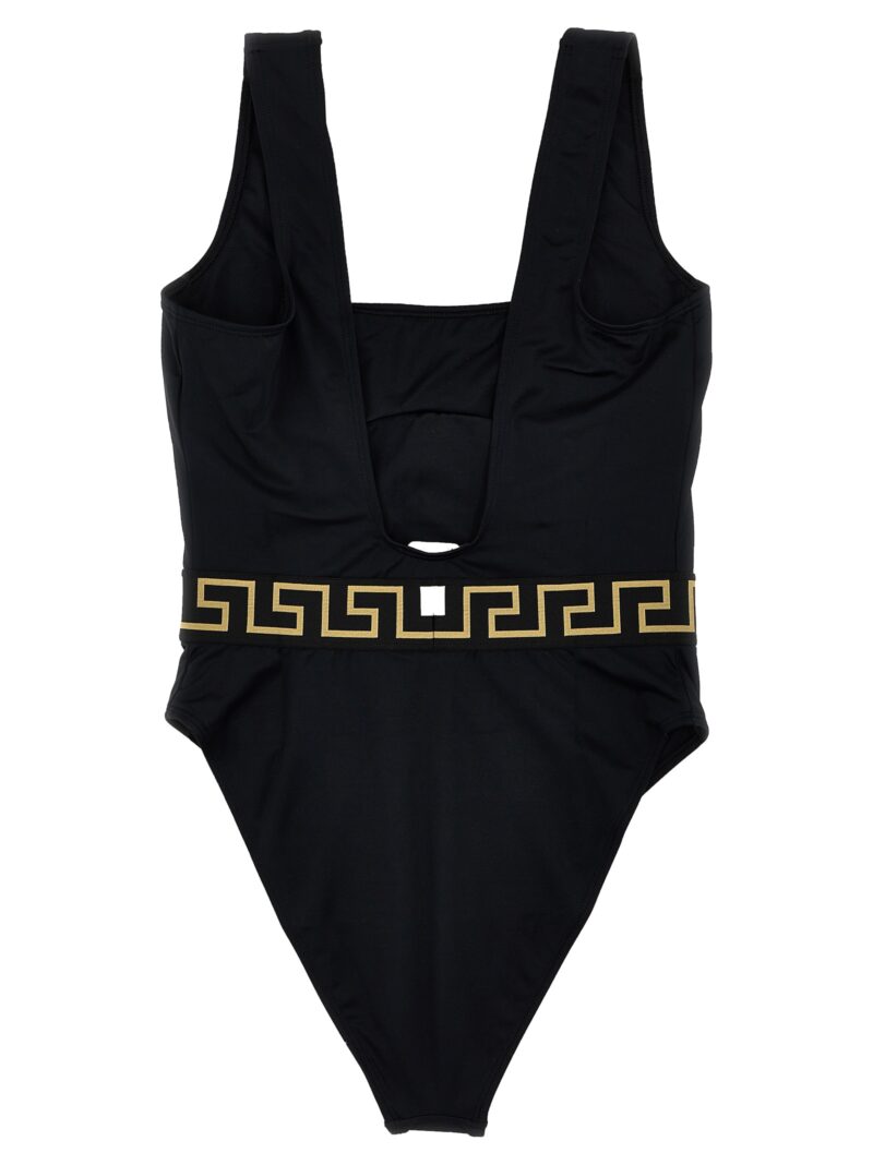 'Greca' one-piece swimsuit 10032041A111191B000 VERSACE Black