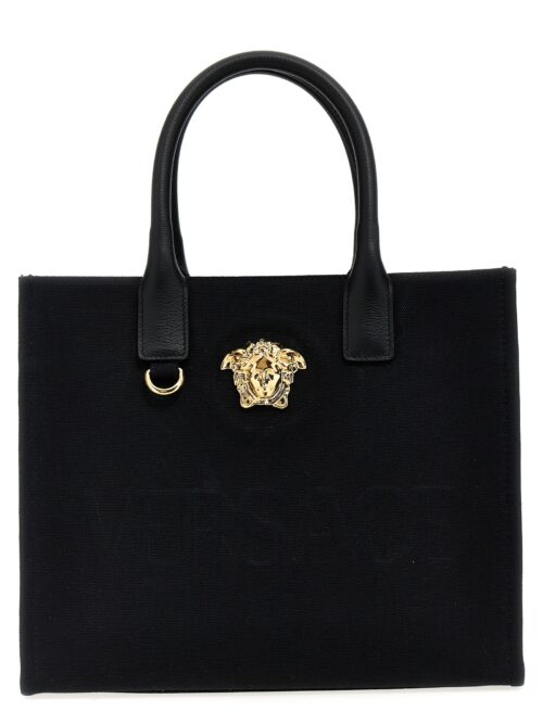 'Versace Allover' small shopping bag VERSACE Black