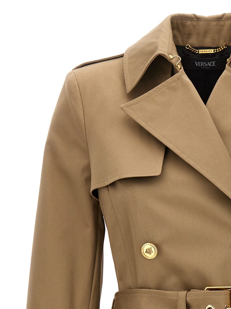 'Medusa' trench coat Woman VERSACE Beige