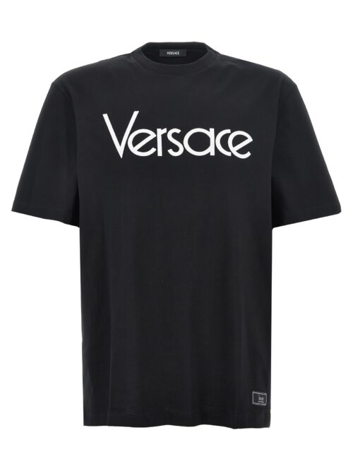 Logo embroidery t-shirt VERSACE White/Black