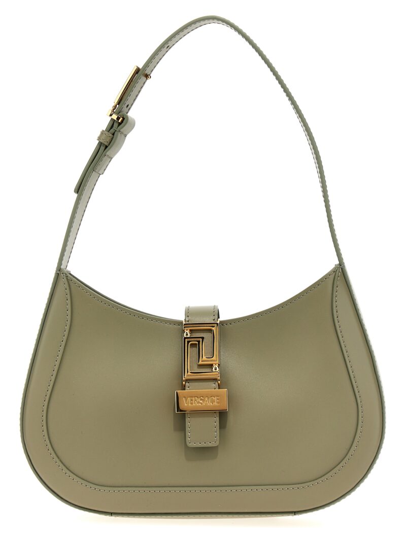 'Hobo Greca Goddess' small shoulder bag VERSACE Gray